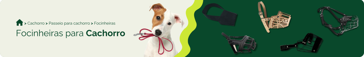 Focinheira para cachorro