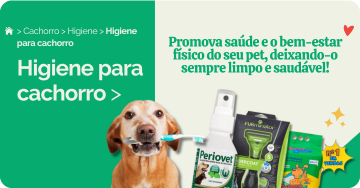 Higiene para cachorro