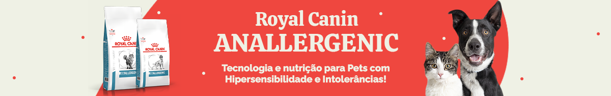 Royal Canin Anallergenic para pets com alta sensibilidade ou intolerancia