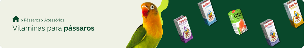 Vitaminas para pássaros