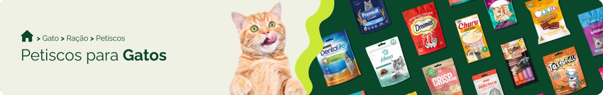 Petisco para gatos