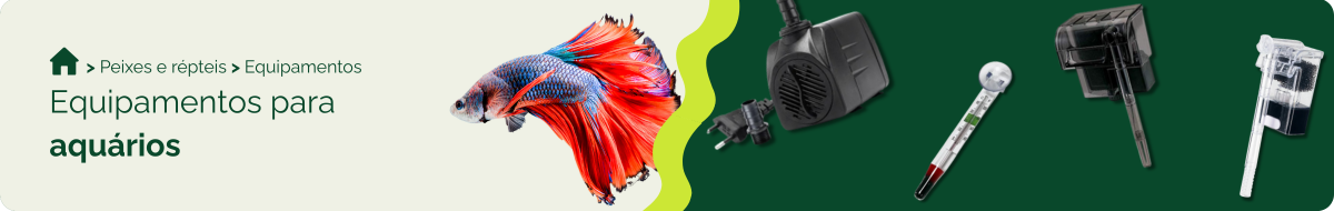 Equipamentos para aquario