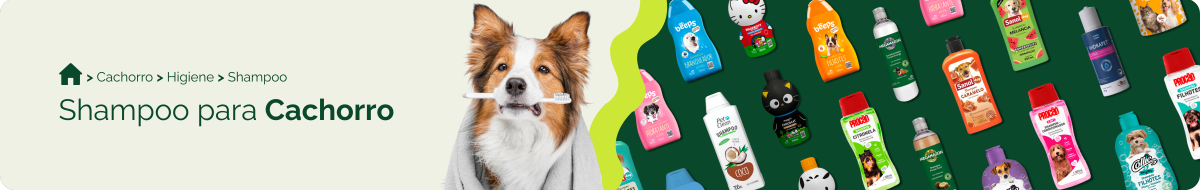Shampoo para cachorro