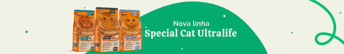 Nova linha Ultralife Special Cat