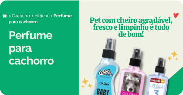 Perfume para cachorro