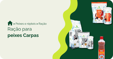 Ração para carpas Ração para carpas