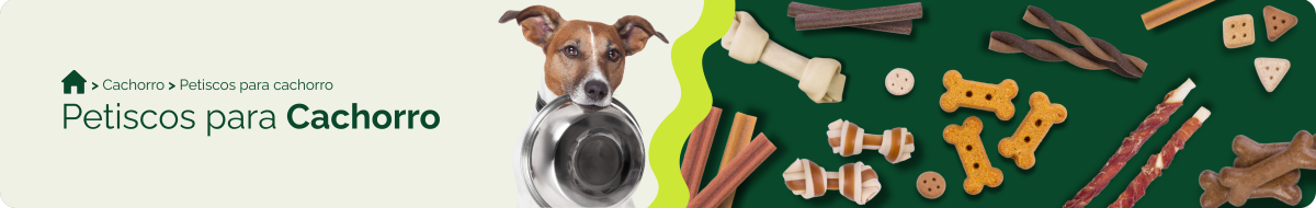Petiscos para cachorro
