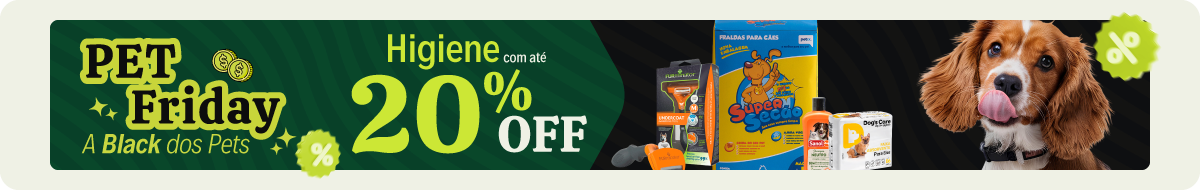 Higiene Pet com até 20% OFF