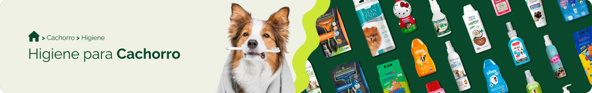 Higiene para cachorro