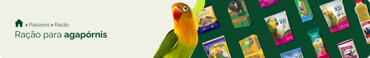 Ração Agapornis