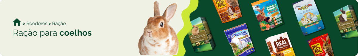 Ração para coelhos