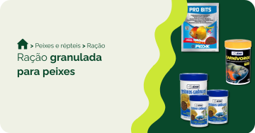 Ração granulada