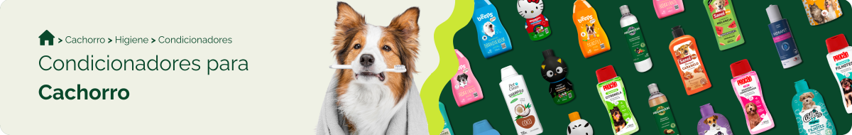 Condicionadores para cachorro