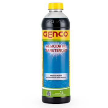 Algicida Manutenção Genco 1L Para Piscinas - Imagem principal