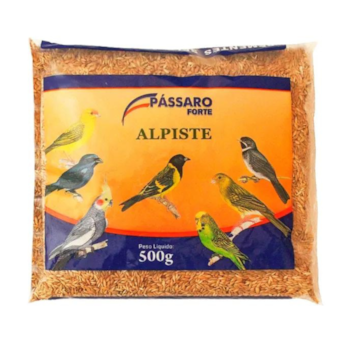 Alimento Alpiste Pássaro Forte 500gr - Imagem principal