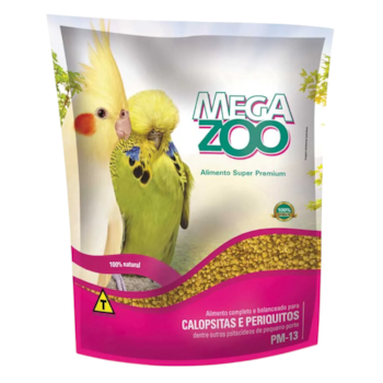 Alimento Megazoo Mix Para Calopsitas e Periquitos 350g - Imagem principal