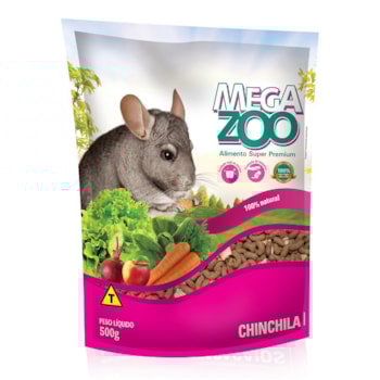 Alimento Megazoo para Chinchila 500gr - Imagem principal