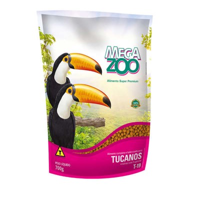 Alimento Megazoo para Tucano 700gr