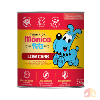 Alimento Úmido Funcional Turma da Mônica Low Carb 280g para Cães - Imagem principal