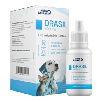 Anti-emético Drasil Gotas para Cães e Gatos 20ml - Imagem principal
