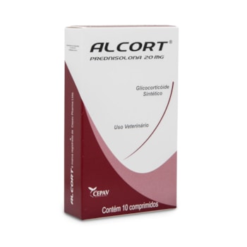 Anti-inflamatório Alcort 20mg  para Cães Com 10 Comprimidos - Imagem principal