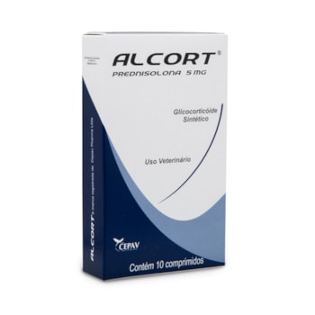 Anti-inflamatório Alcort 5mg para Cães Com 10 Comprimidos - Imagem principal