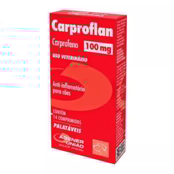 Anti-inflamatório Carproflan para Cães 100mg - Imagem principal