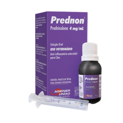 Anti-inflamatório esteroidal Prednon para Cães 30ml