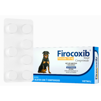 Anti-inflamatório Firocoxib Vetnil 150mg 7CP - Imagem principal