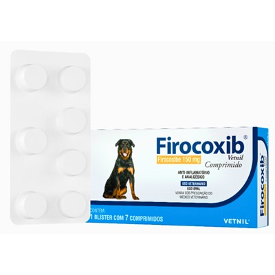 Anti-inflamatório Firocoxib Vetnil 150mg 7CP