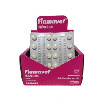 Anti-inflamatório Flamavet para Cães Blister com 10 comprimidos 0,5mg - Imagem principal