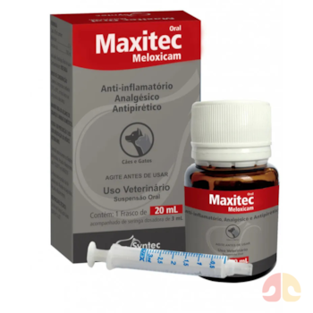 Anti-inflamatório Maxitec Oral 20ml para Cães e Gatos - Imagem principal
