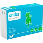 Anti-inflamatório Onsior 20mg Para Cachorros De 10kg Até 20kg Com 7 Comprimidos