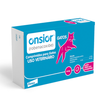 Anti-inflamatório Onsior 6mg Para Gatos Com 6 Comprimidos - Imagem principal