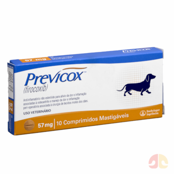 Anti-Inflamatório Previcox para Cachorros com 10 Comprimidos 57mg - Imagem principal