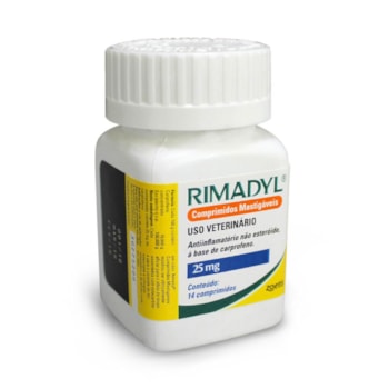 Anti Inflamatório Rimadyl para Cães com 14 Comprimidos 25mg - Imagem principal