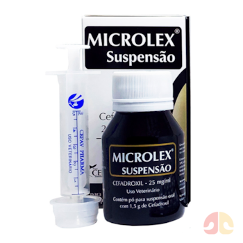 Antibiótico Microlex Suspensão Cepav 60 ml para Cães e Gatos - Imagem principal