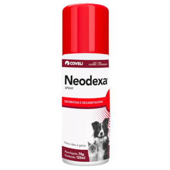 Antibiótico Neodexa Spray Para Cães e Gatos 125ml - Imagem principal