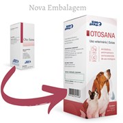 Antibiótico OtoSana Mundo Animal para Cachorros e Gatos 20ml
