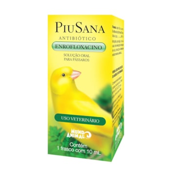 Antibiótico Piusana para Pássaros 10ml - Imagem principal