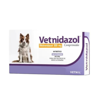 Antibiótico Vetnidazol Comprimidos Vetnil 300mg - Imagem principal