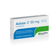 Antibioticoterapia Azicox-2 para Cães e Gatos com 6 comprimidos
