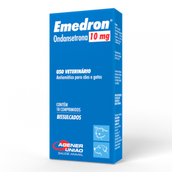 Antiemético Emedron para Cães e Gatos 10mg 10CP - Imagem principal
