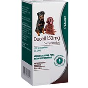 Antimicrobiano Duotrill 150mg Duprat para Cachorros com 10 comprimidos