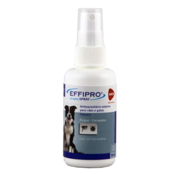Antipulgas e Carrapatos Effipro Spray Cães e Gatos 100ml - Imagem principal