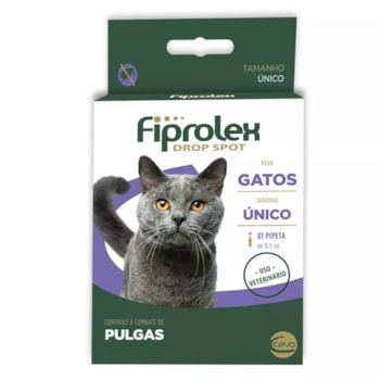 Antipulgas e Carrapatos Fiprolex Drop Spot para Gatos com 1 pipeta - Imagem principal