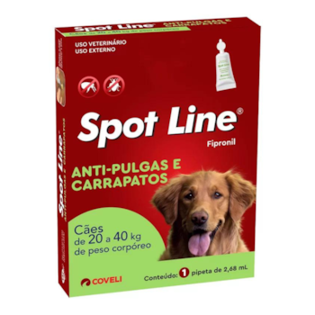 Antipulgas e Carrapatos Spot Line para Cães de 20 a 40kg 2,68mL - Imagem principal