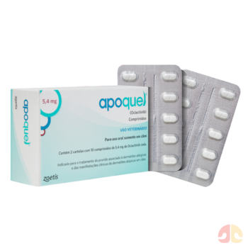 Apoquel Dermatológico para Cachorro 5,4mg 20 Comprimidos - Imagem principal