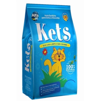 Areia Higiênica Kets Granulado para Gatos 12kg - Imagem principal