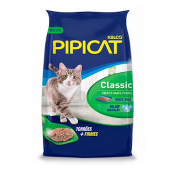 Areia Higiênica Para Gatos Pipicat Classic 12kg - Imagem principal
